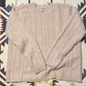 GAP Factory Men's Cable Crewneck Sweater -